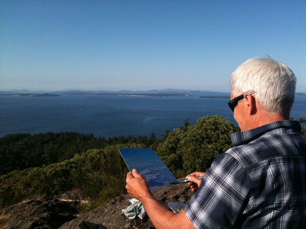 contemporary landscape artist